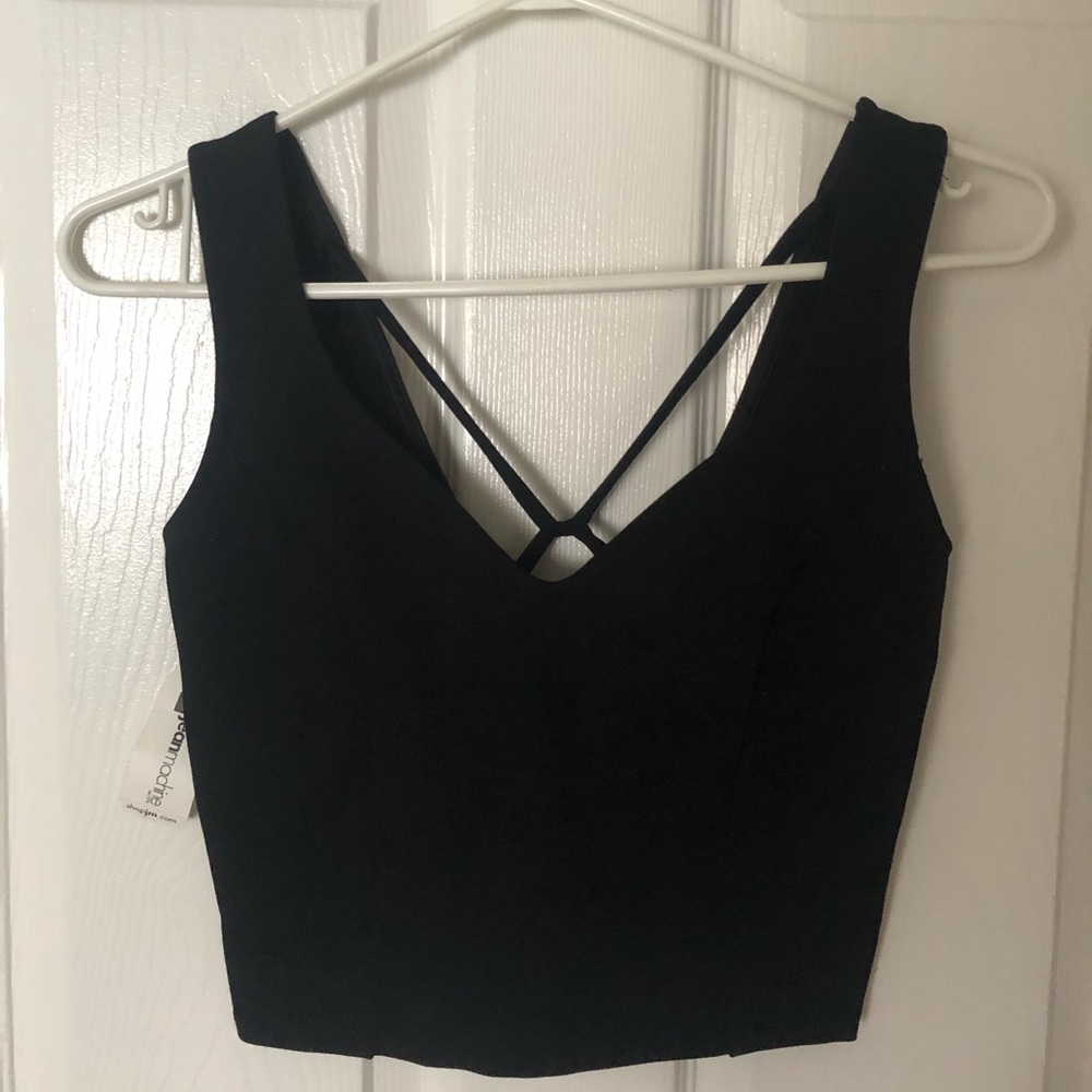 *NWT* Jean Machine Papermoon Black Crop Top